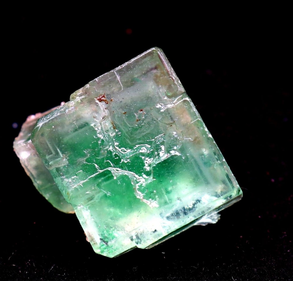 Green Phantom Cubic Fluorite