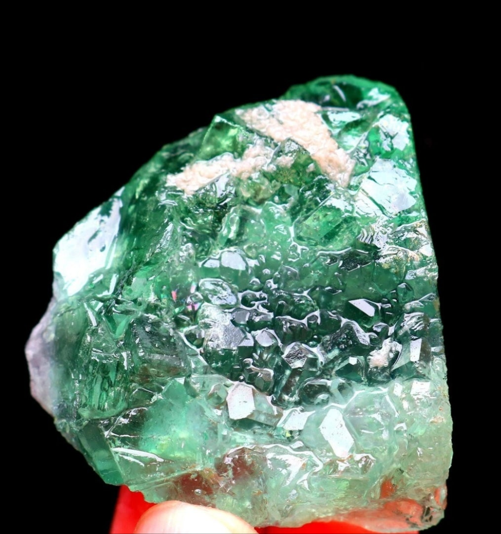 Green Phantom Cubic Fluorite