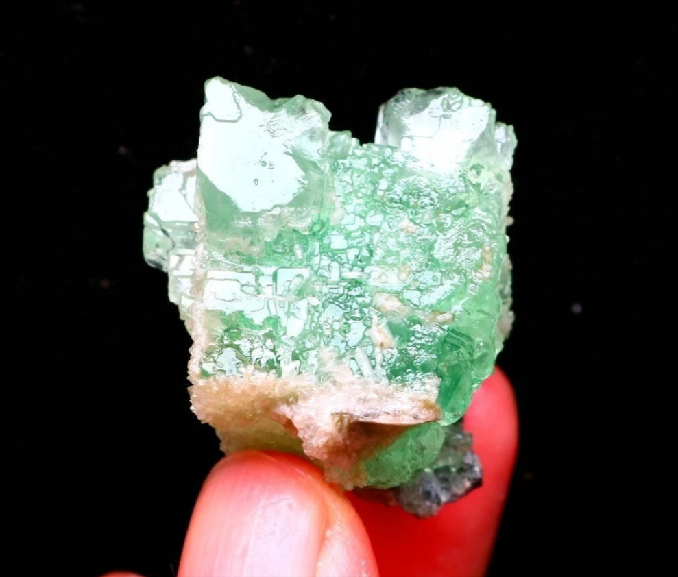 Green Phantom Cubic Fluorite