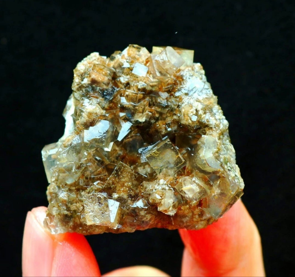 White Phantom Cubic Fluorite