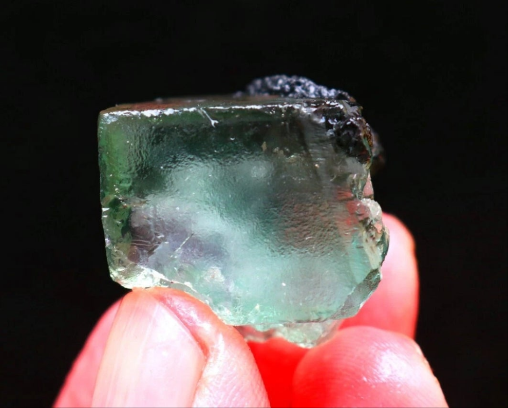 Green Phantom Cubic Fluorite