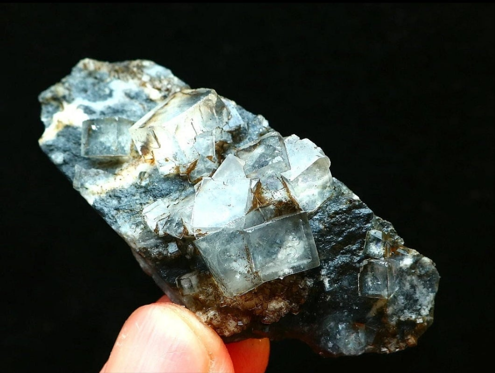 White Phantom Cubic Fluorite