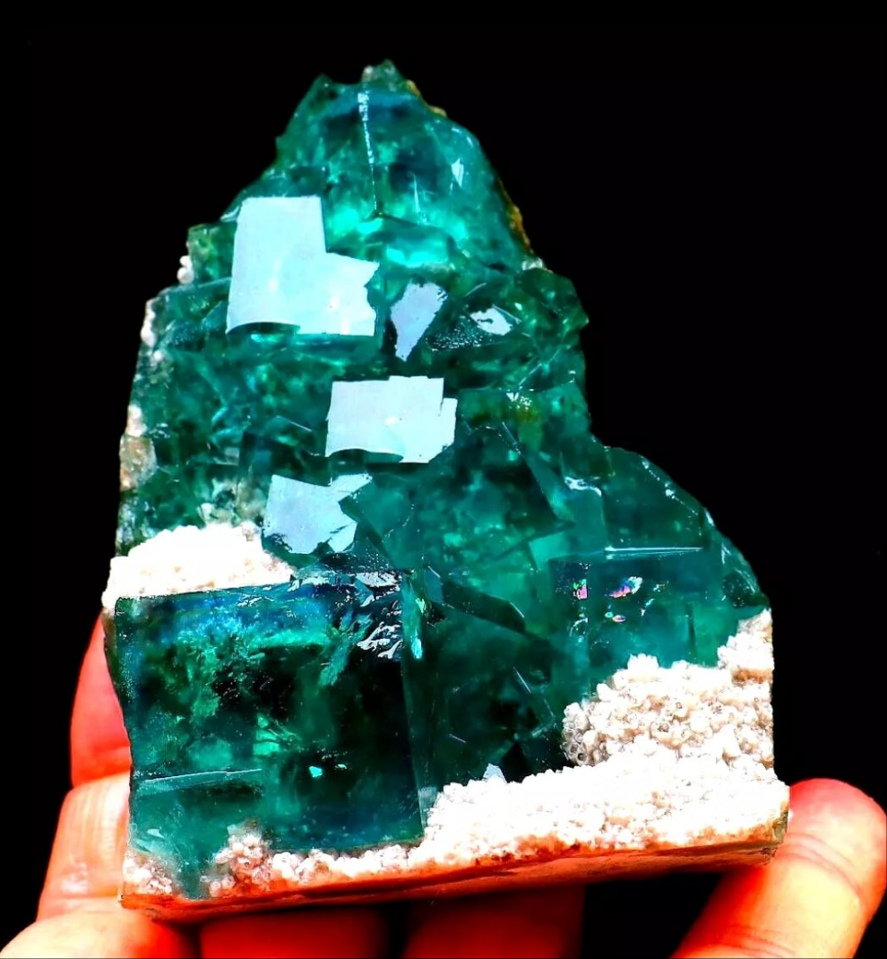 Blue/Green Cubic Fluorite