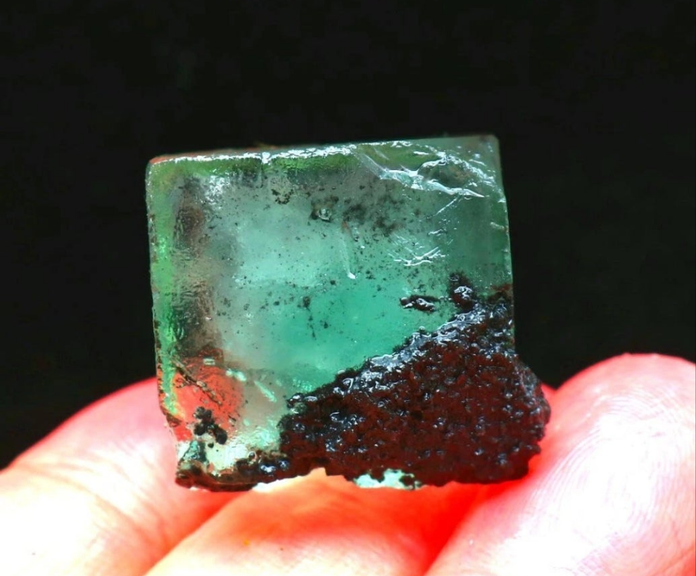 Green Phantom Cubic Fluorite