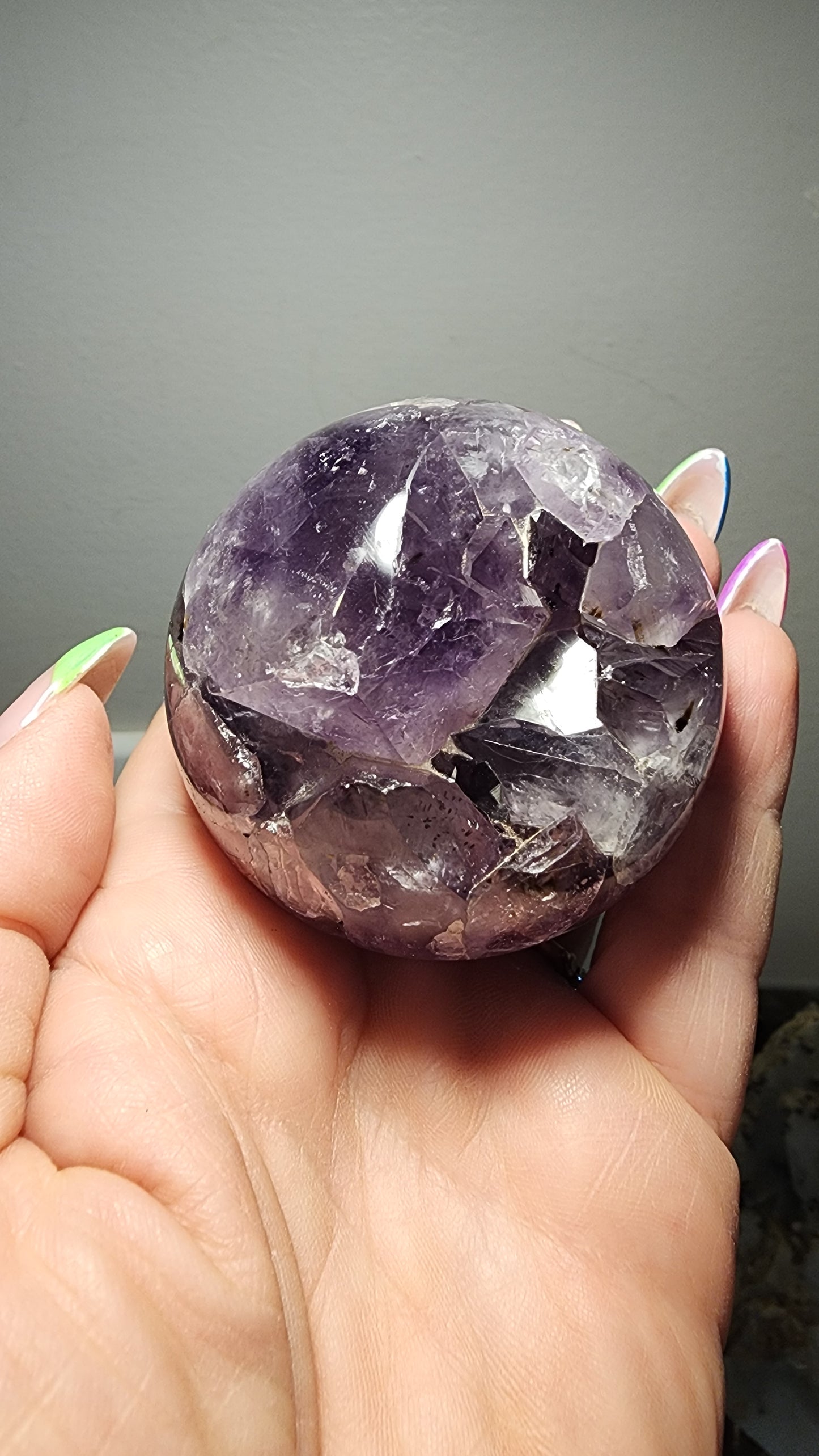 Amethyst Sphere A65
