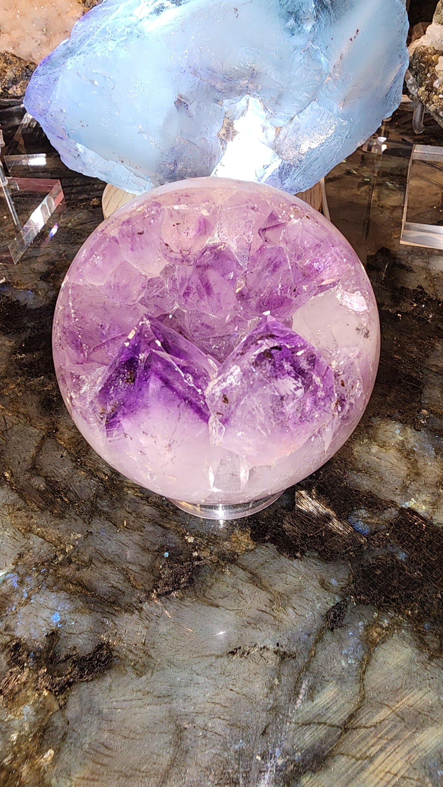Amethyst Sphere B153