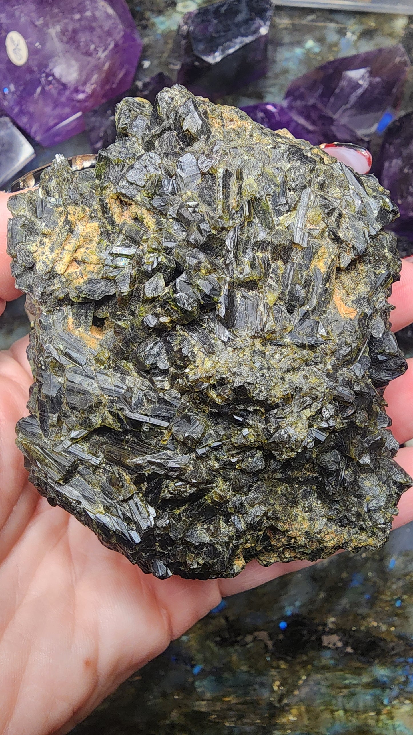 Green Tourmaline Specimen