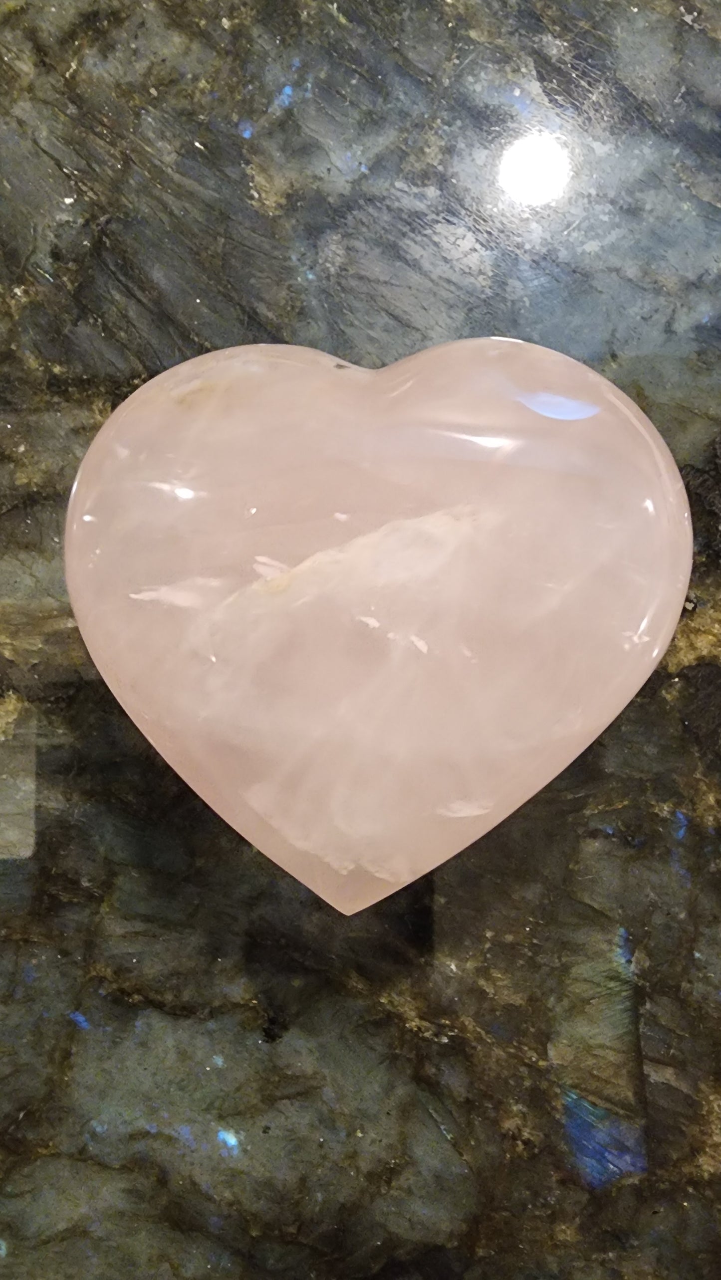 Rose Quartz Heart G45