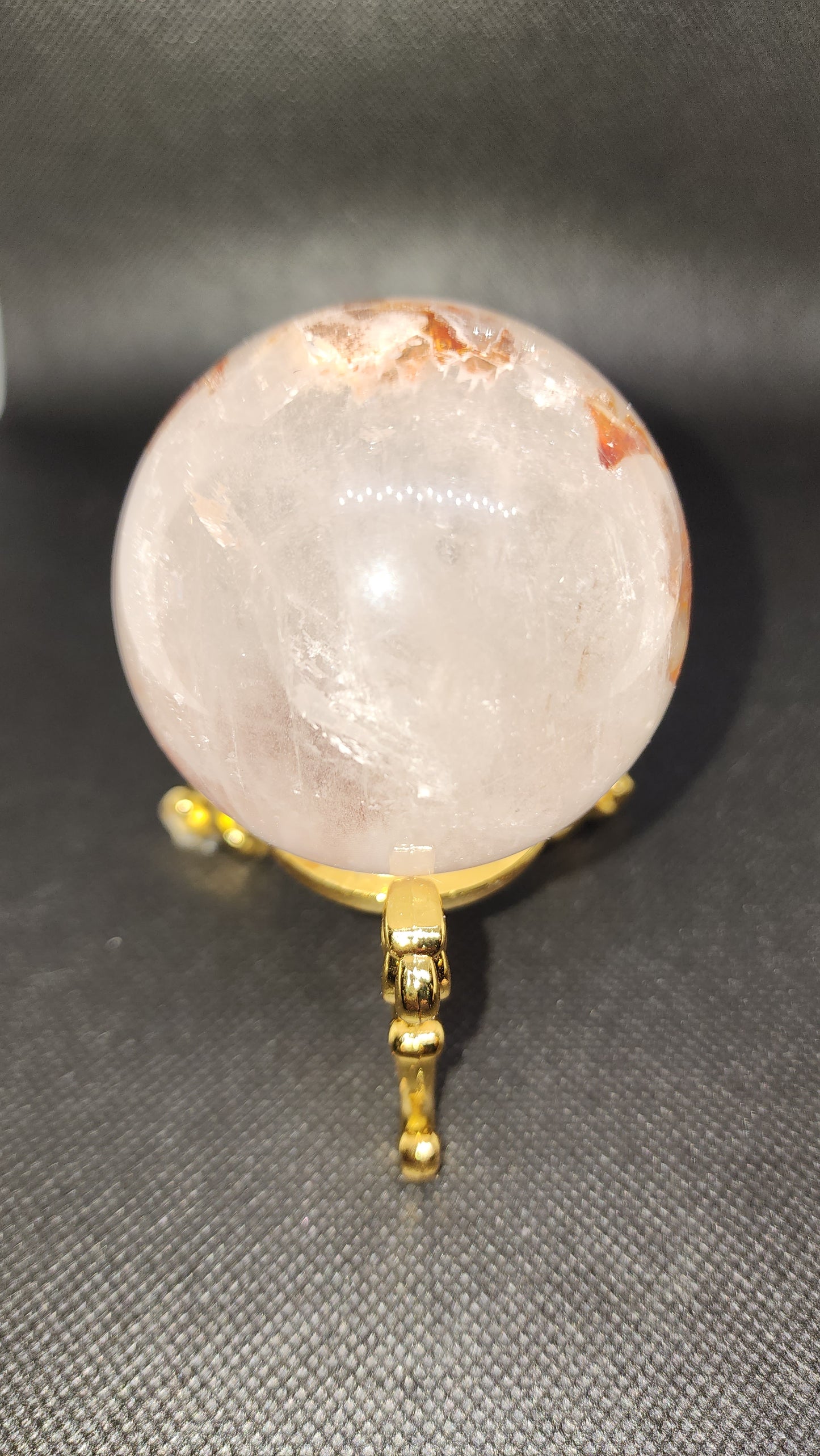 Fire Quartz Sphere F6