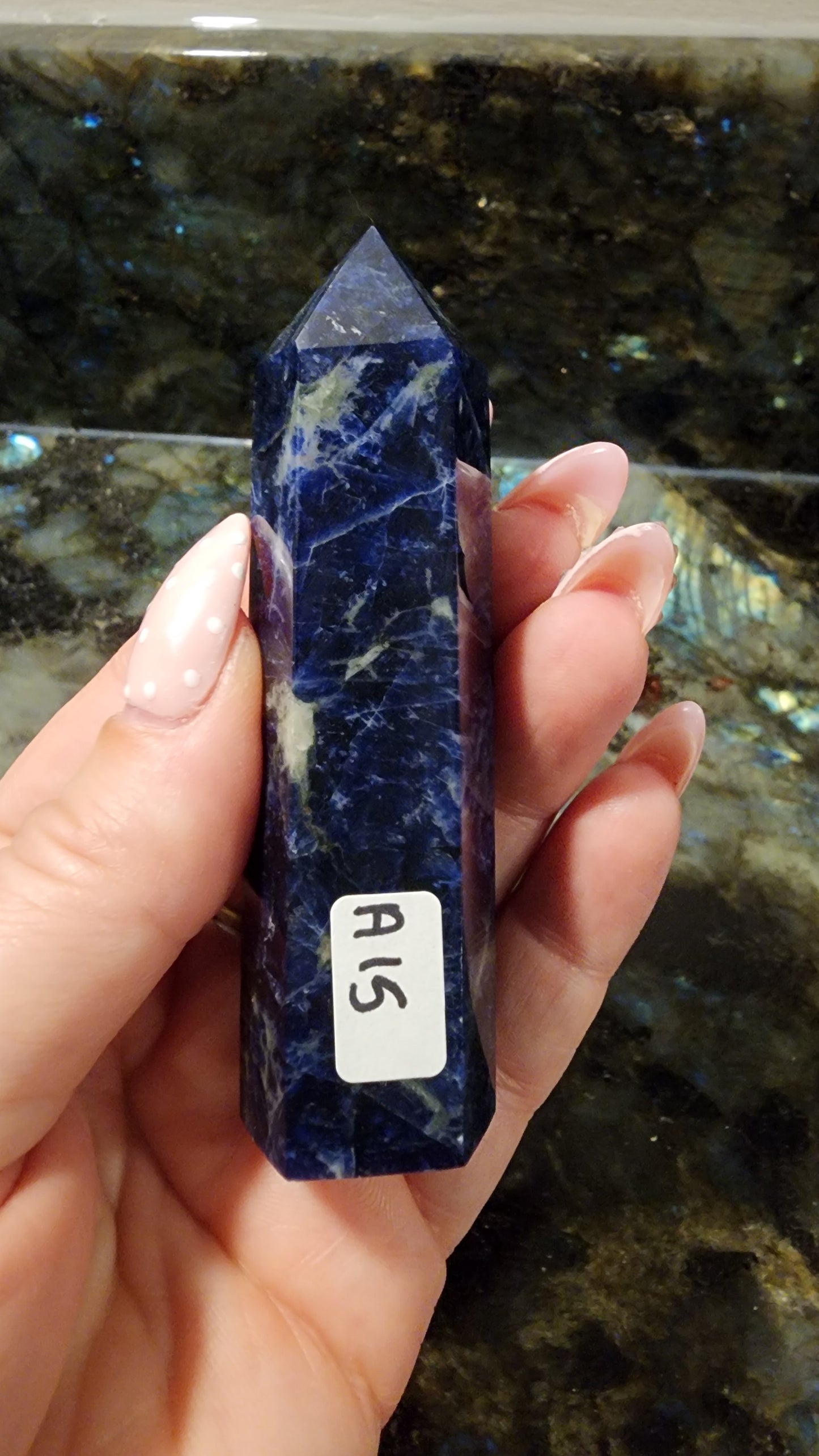 High Quality Sodalite Tower A15