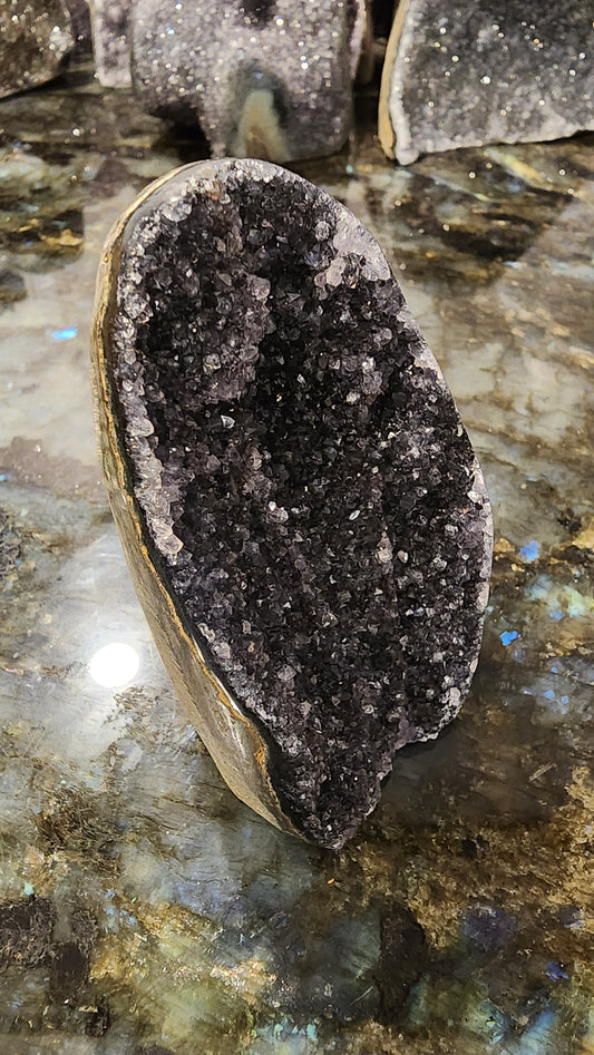 A+++ Quality Mini Black Amethyst Cathedral L75
