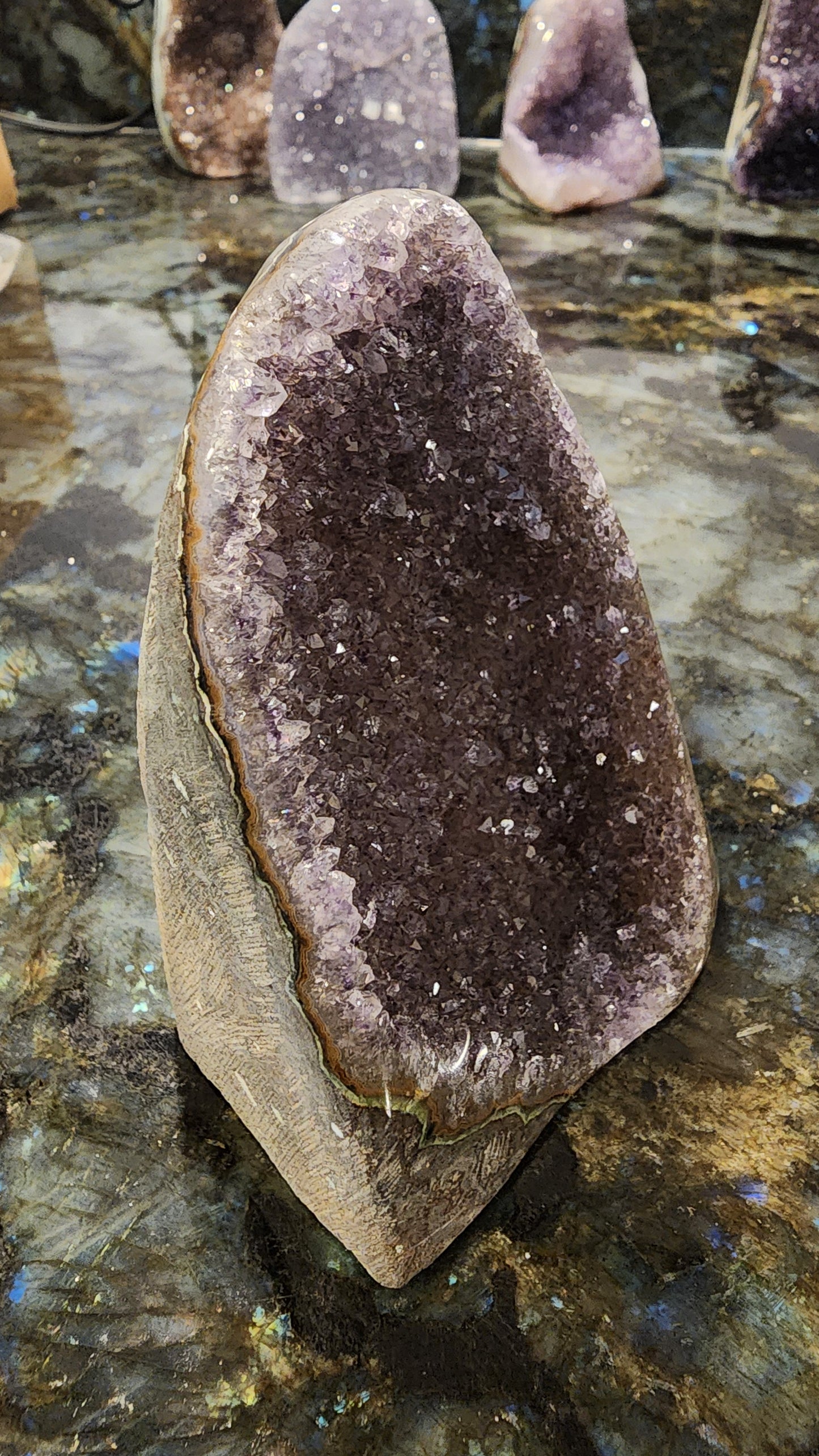 Mini Purple Amethyst Cathedral D100