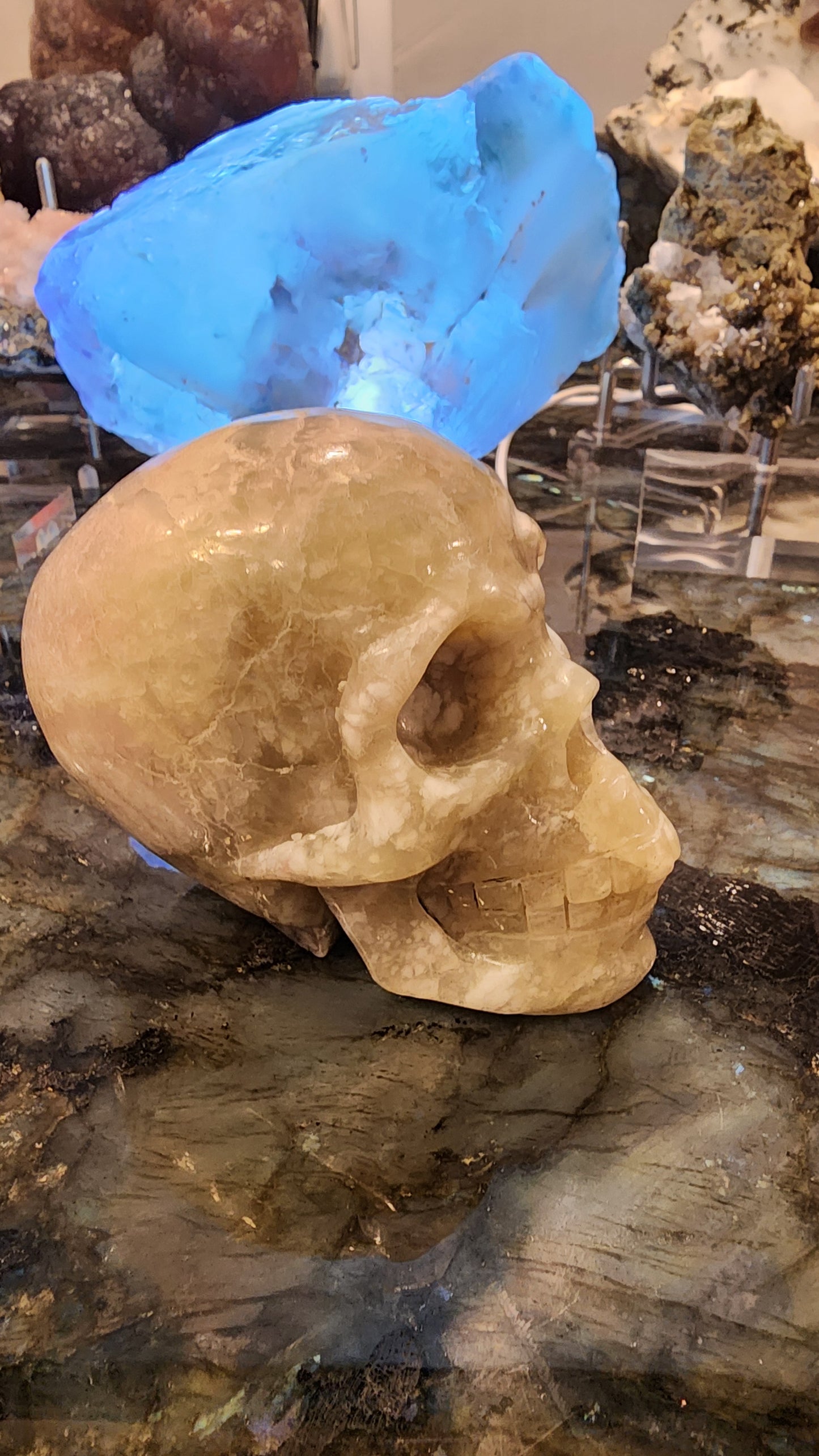 Calcite Skull