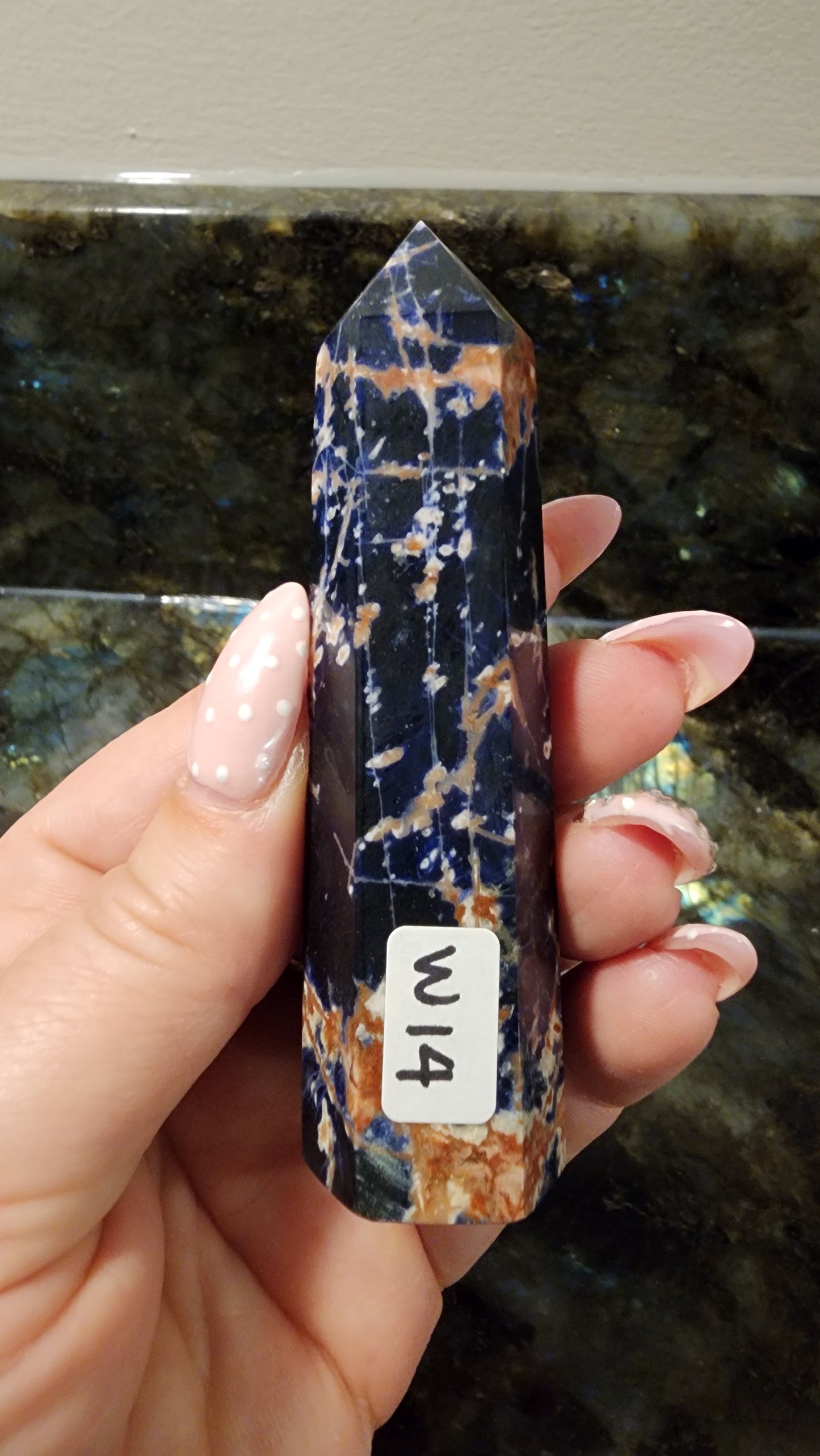High Quality Sodalite Tower W14