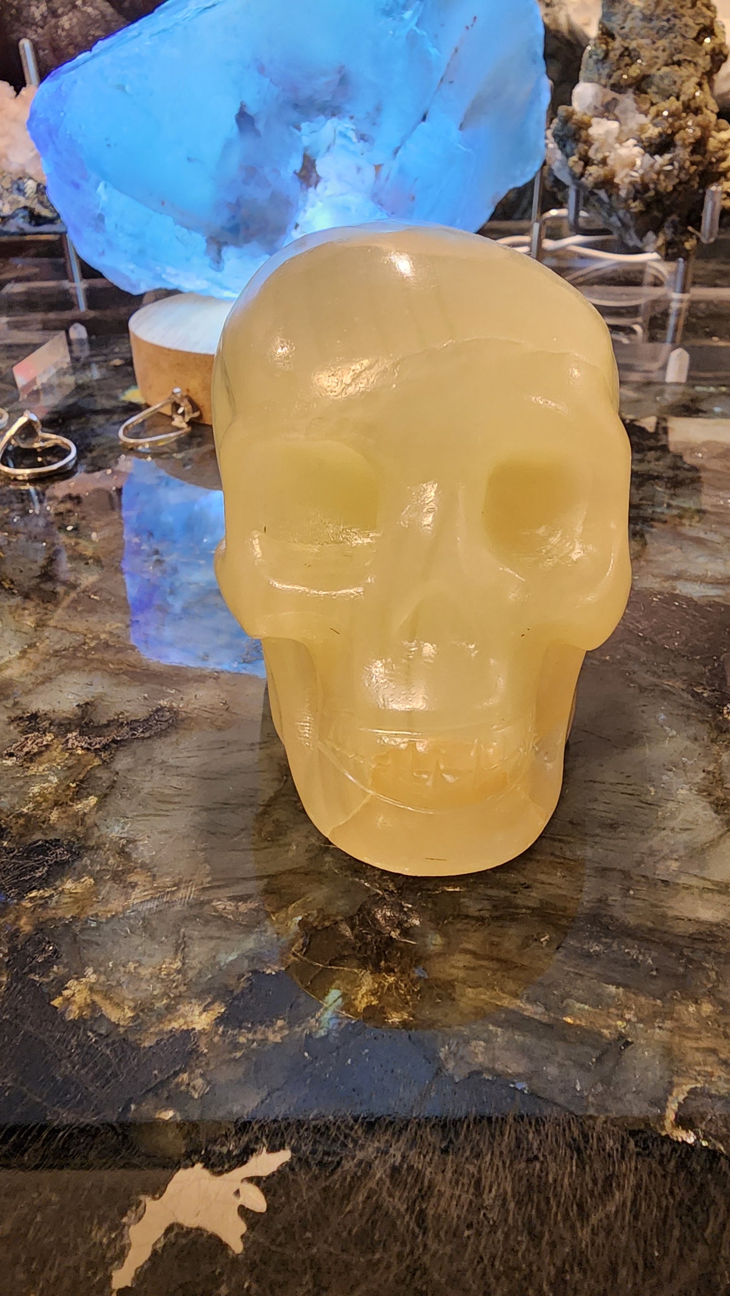 Calcite Skull A60