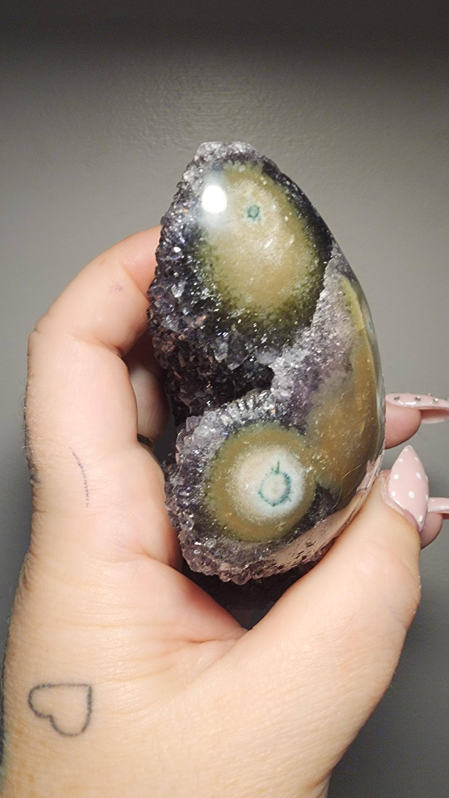 A+++ Quality Mini Black Amethyst Cathedral M90