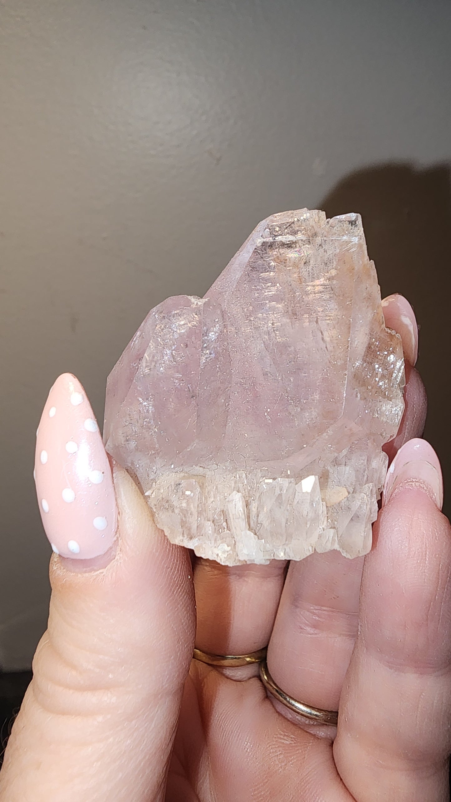 Museum Quality Extremely Rare Lavender Calcite D600