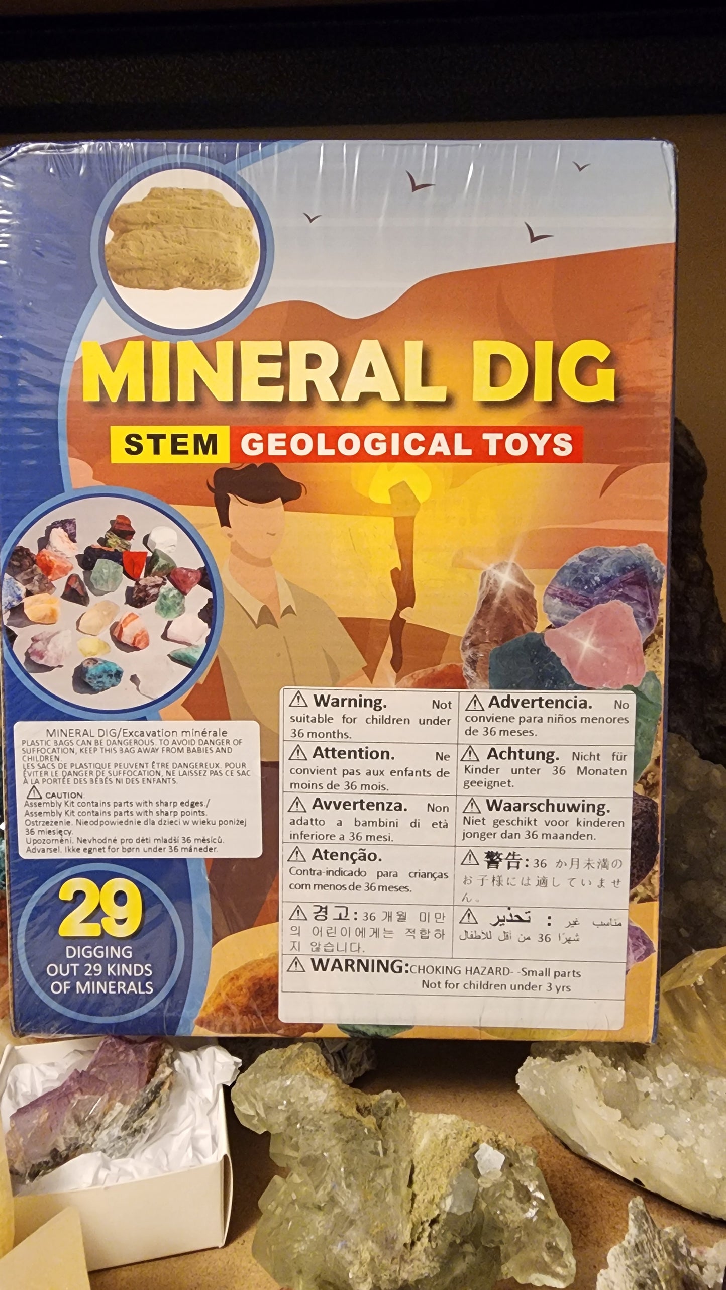 Kids Dig Your Own Gemstone Kit