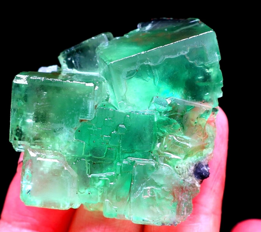 Green Phantom Cubic Fluorite