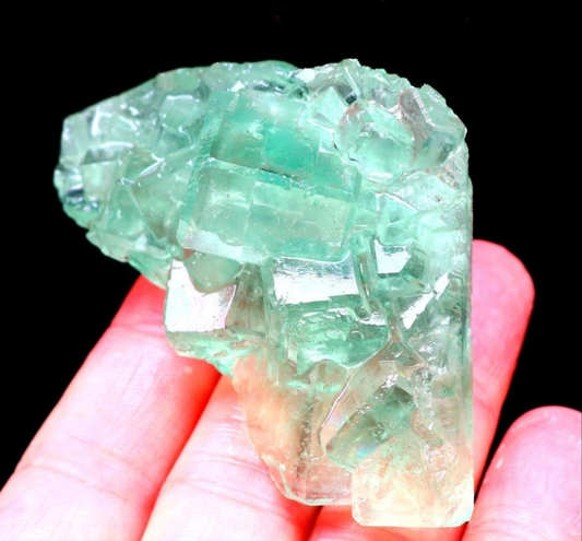 Green Phantom Cubic Fluorite