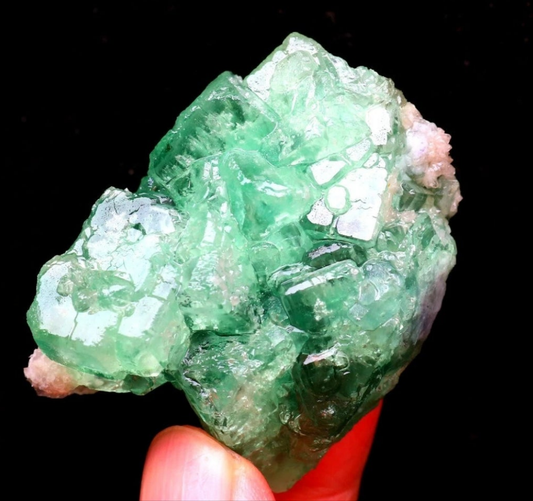 Green Phantom Cubic Fluorite