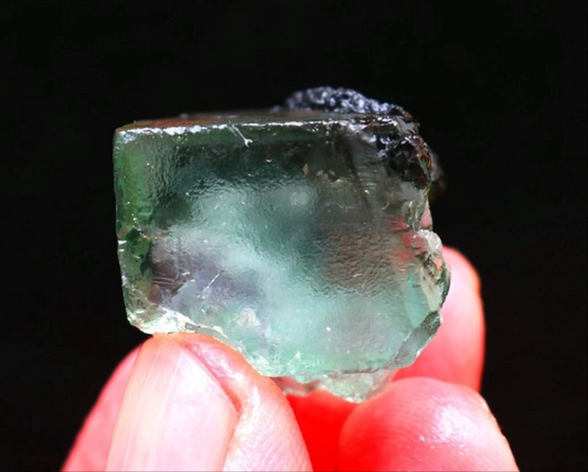 Green Phantom Cubic Fluorite