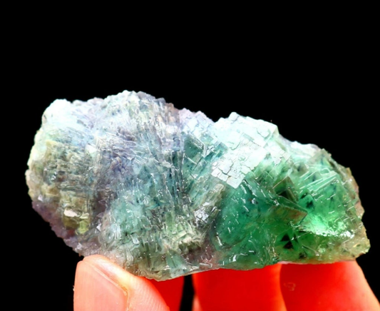 Green Phantom Cubic Fluorite