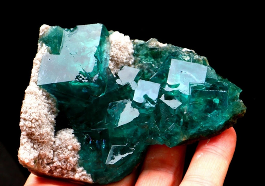 Blue/Green Cubic Fluorite