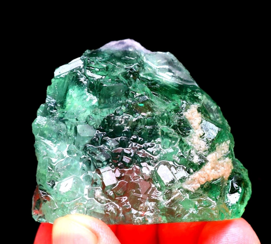 Green Phantom Cubic Fluorite