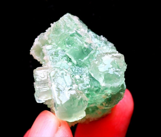 Green Phantom Cubic Fluorite