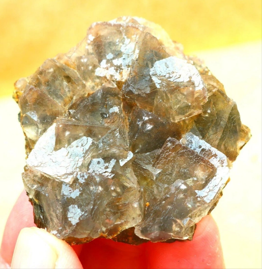 Green Phantom Cubic Fluorite