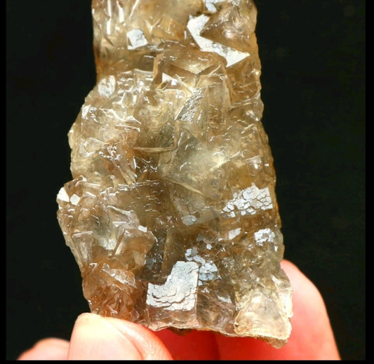 White Phantom Cubic Fluorite