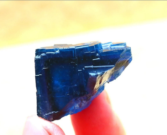 Blue Phantom Cubic Fluorite