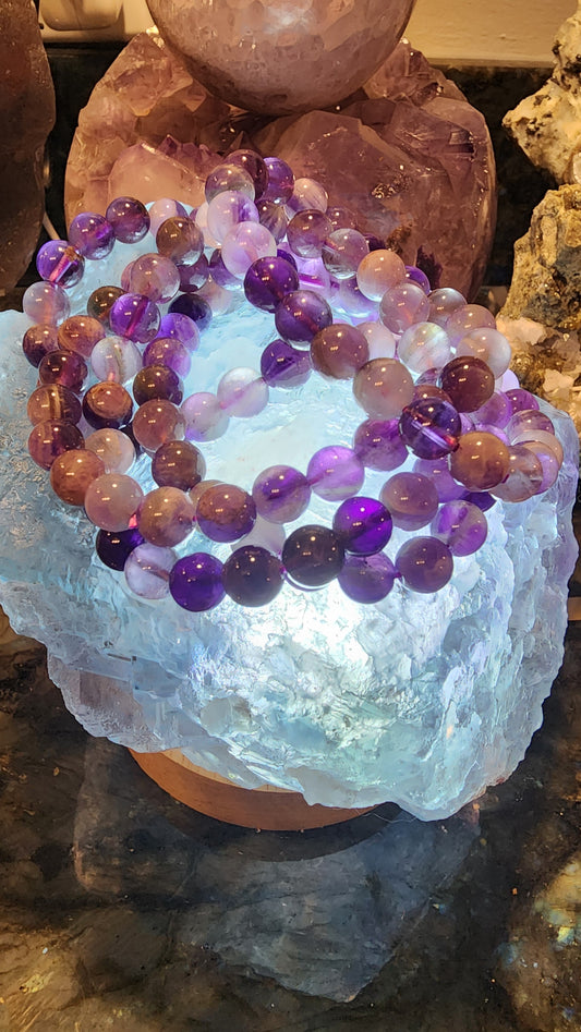 8mm High Quality Amethyst Bracelet