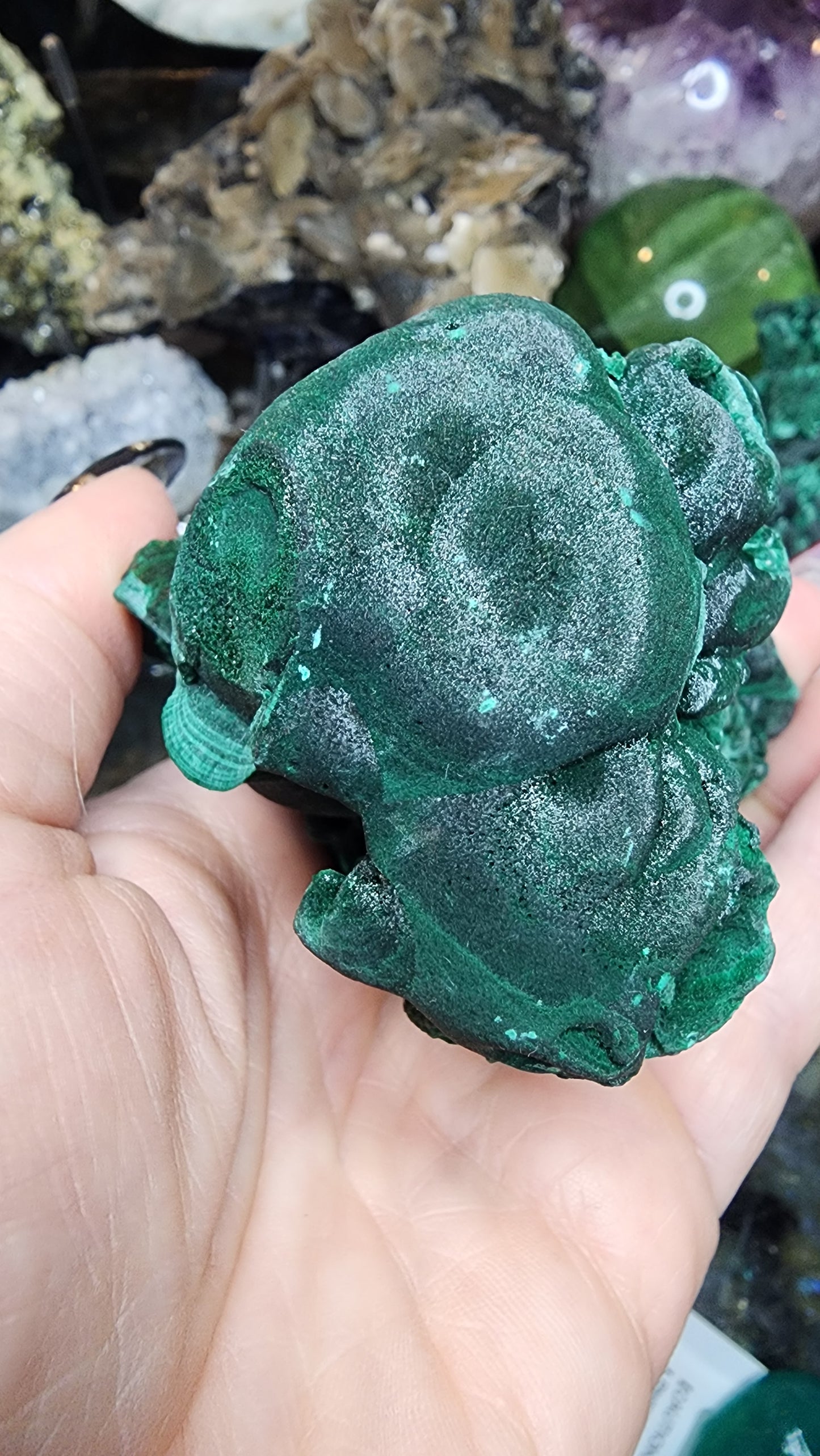 Velvet Malachite Specimen C150