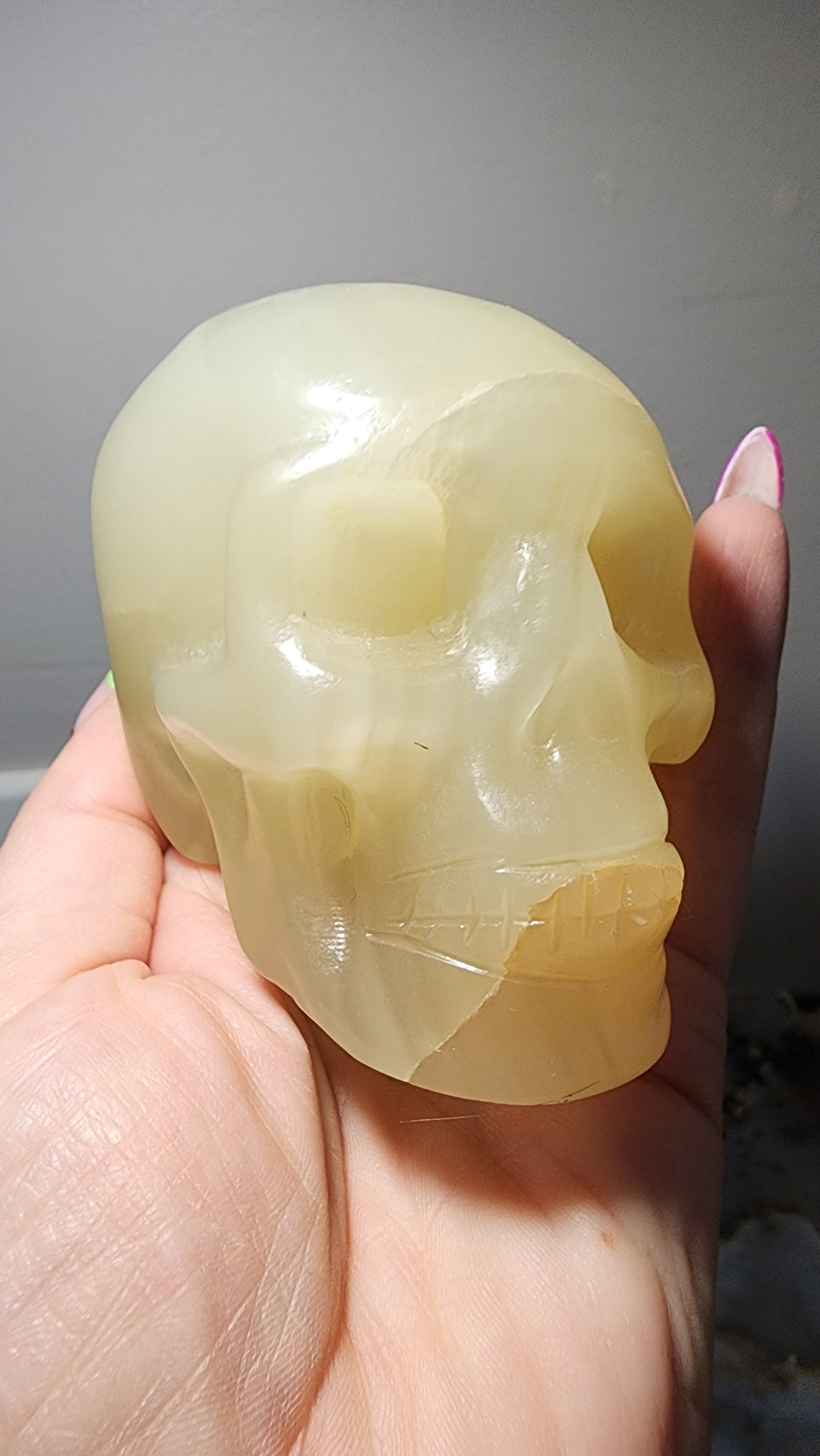 Calcite Skull A60