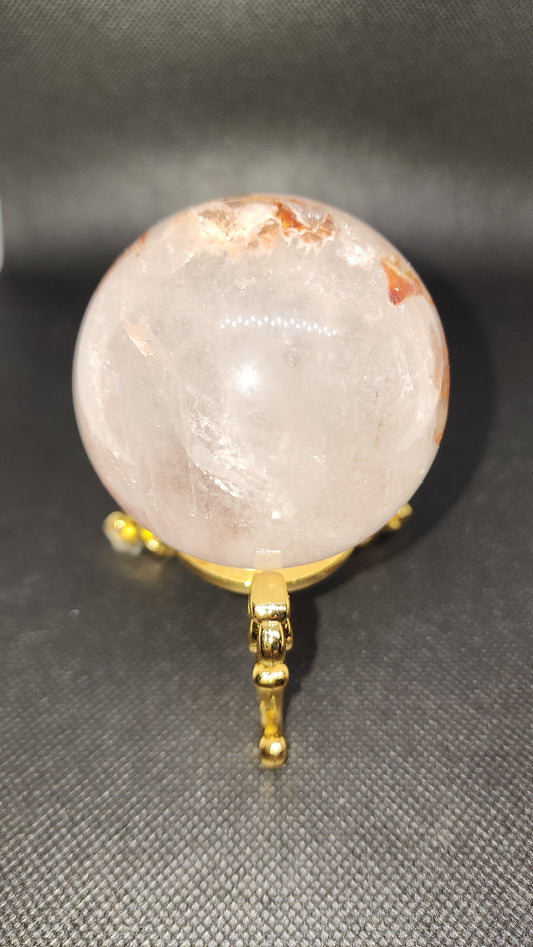 Fire Quartz Sphere F6