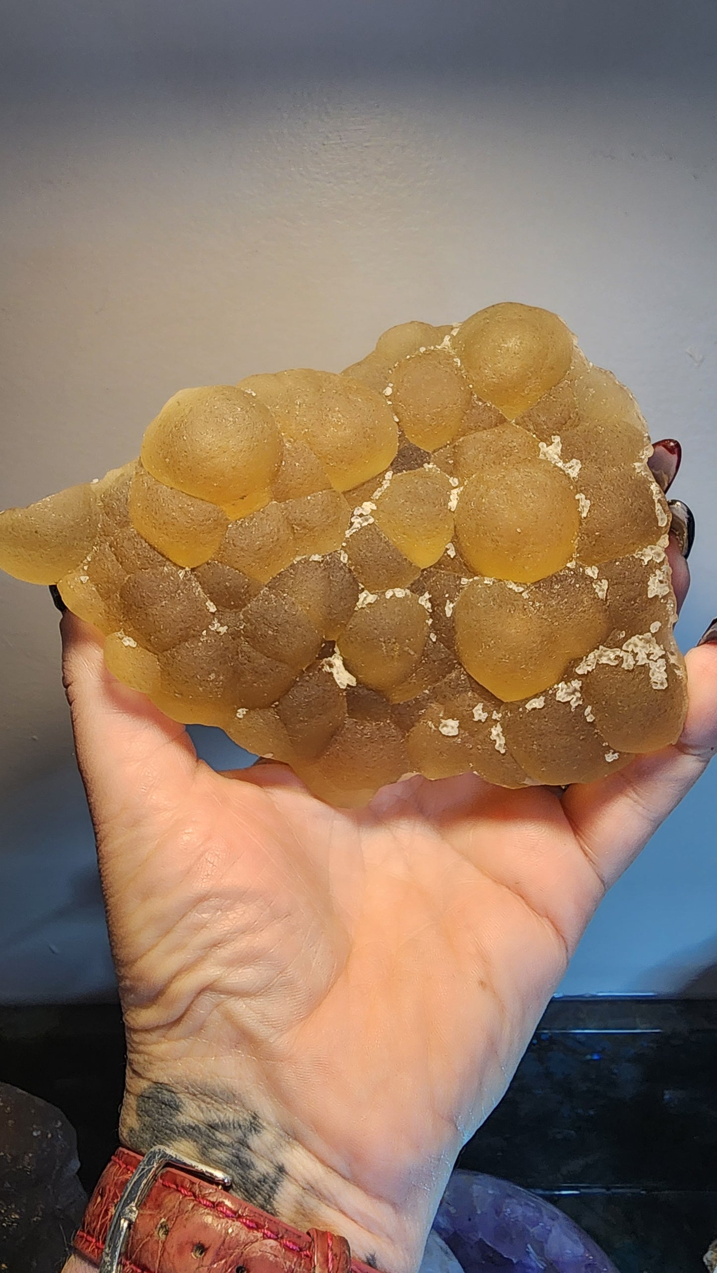 Yellow Botryoidal Fluorite