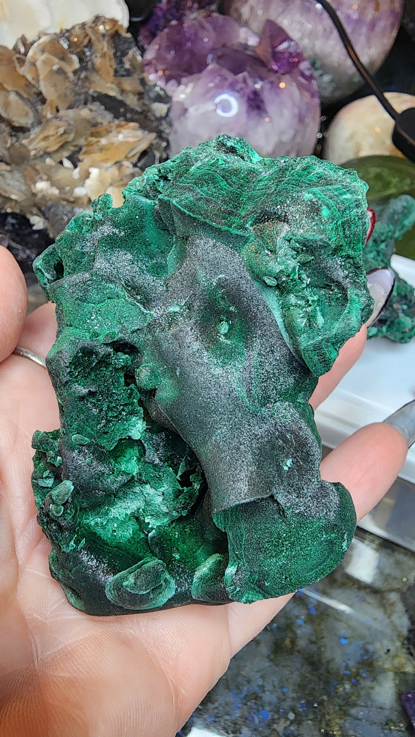 Velvet Malachite Specimen C150