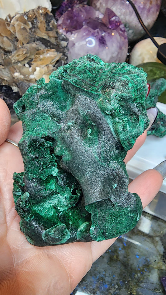 Velvet Malachite Specimen C150