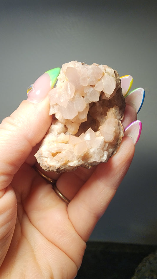 Pink Amethyst Geode