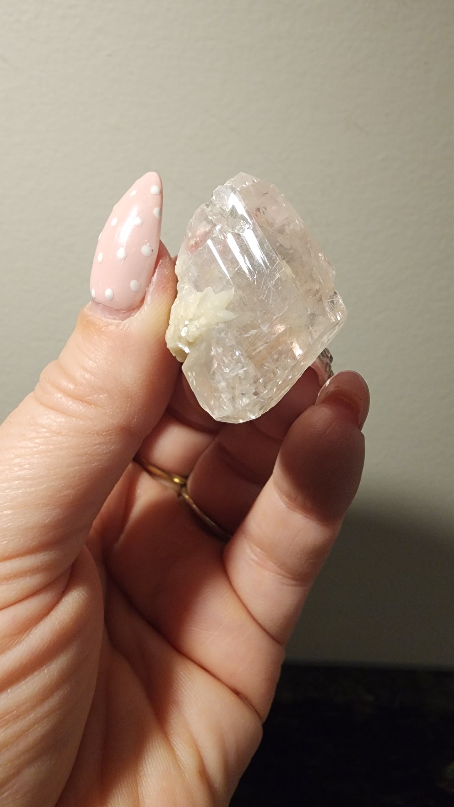 Museum Quality Extremely Rare Pale Lavender Calcite D400