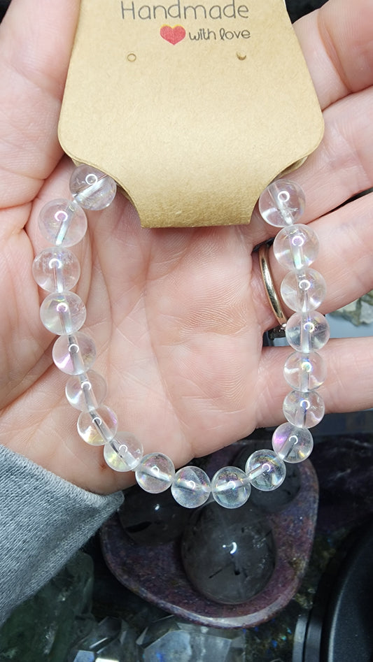 8mm Aura Quartz Bracelet