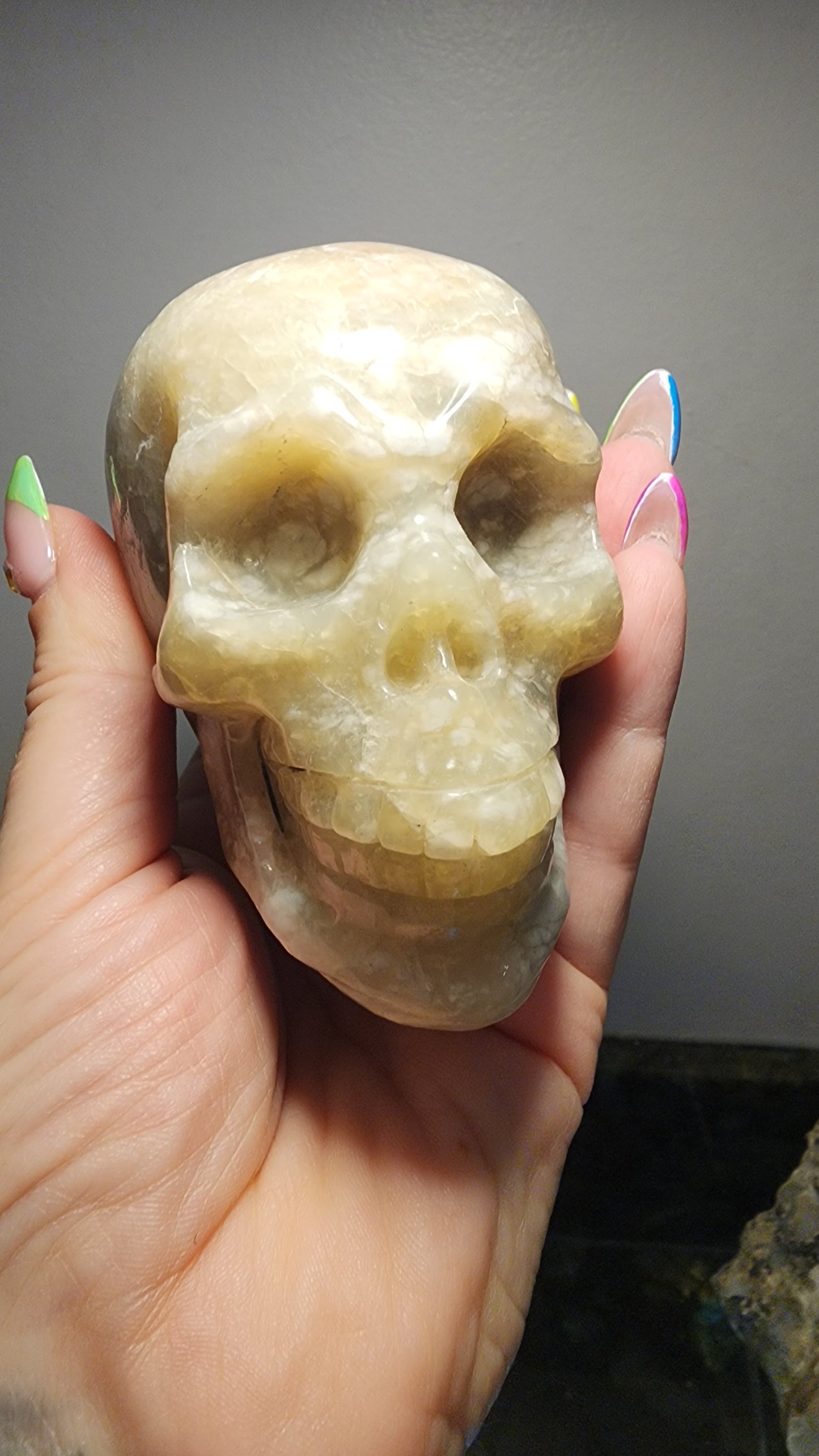 Calcite Skull