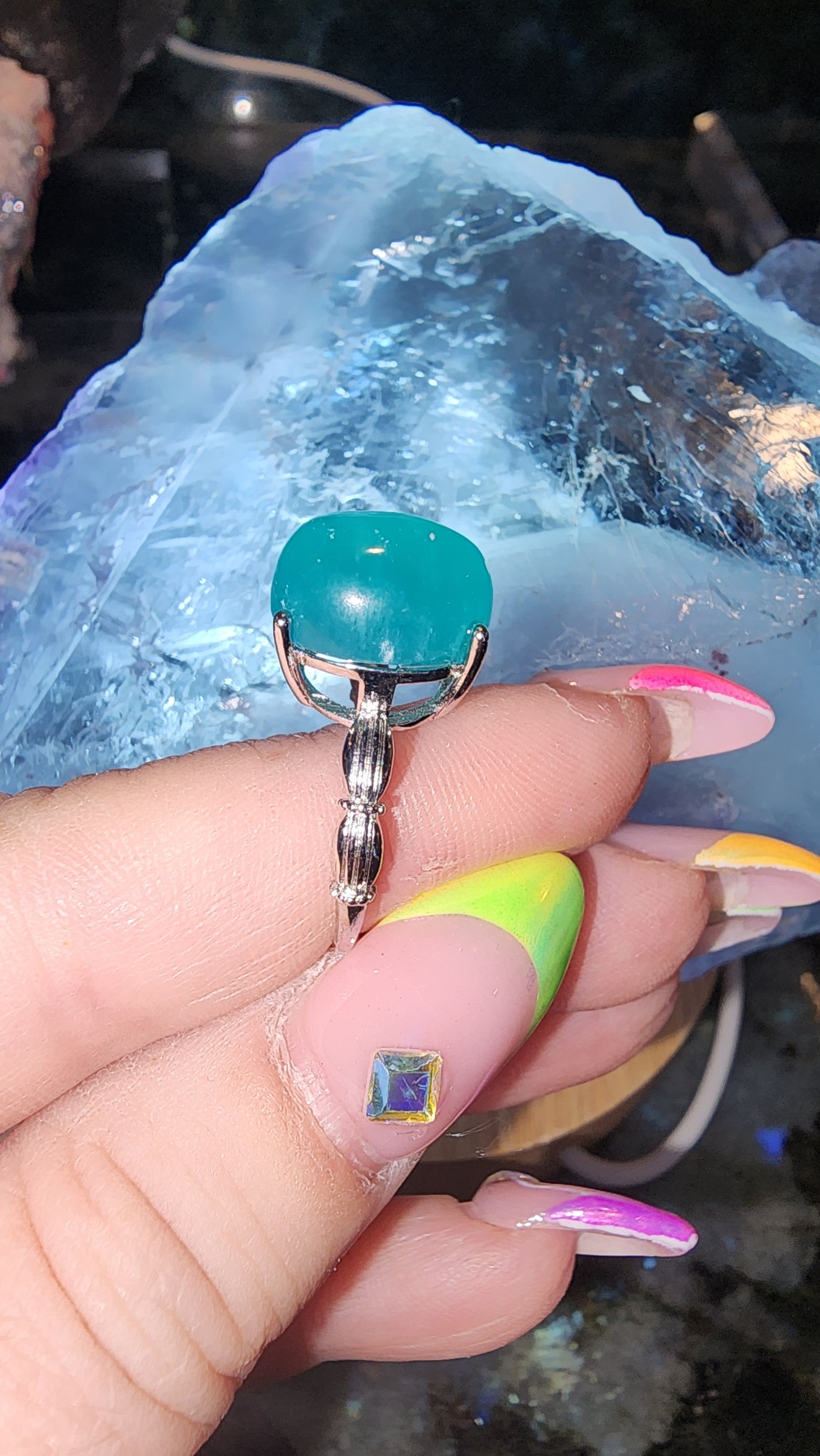 Amazonite Ring