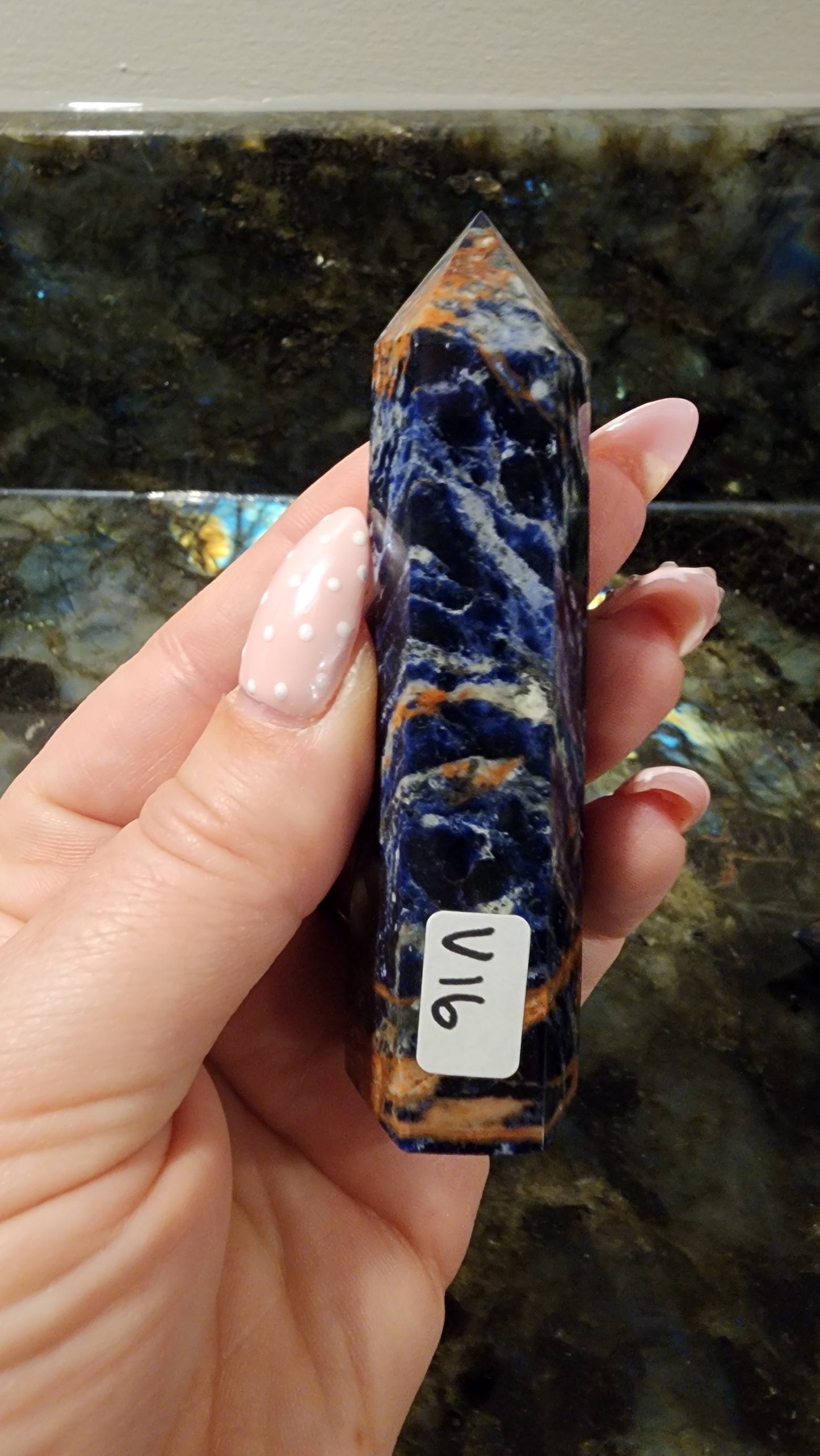 High Quality Sodalite Tower V16