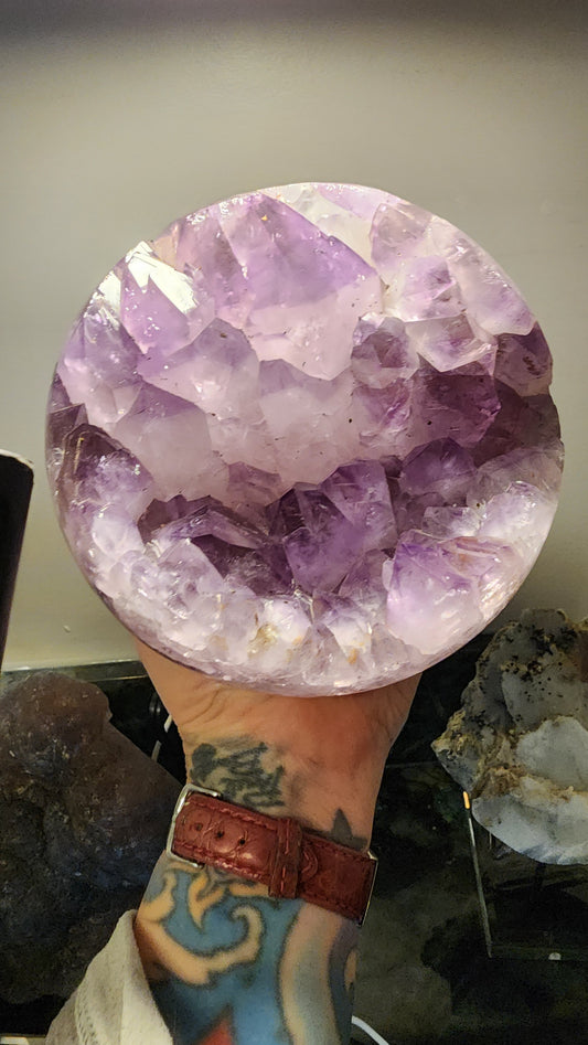 HUGE Amethyst Sphere E739