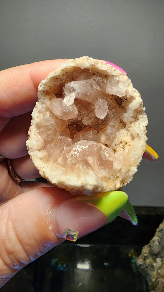 Pink Amethyst Geode