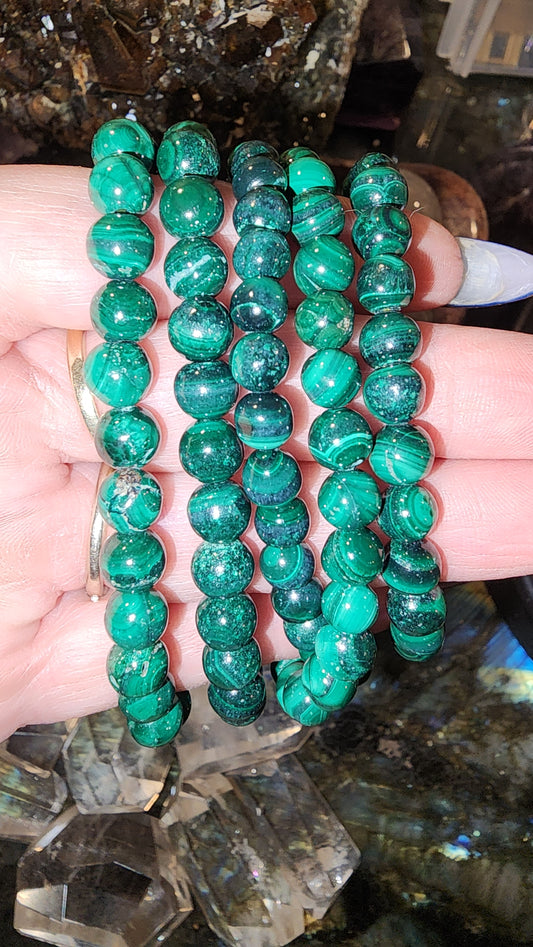 6mm Malachite Bracelet