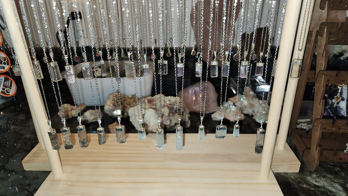 Mixed Aquamarine Pendant